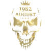 August 1982 Skull Gold