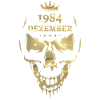 December 1984 Skull Gold
