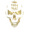 May 1984 Skull Gold