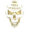 February 1984 Skull Gold