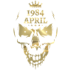 April 1984 Skull Gold