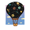 Montgolfière dans l’espace