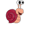 This girl loves snails