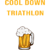 Triathlète de triathlon natation-cyclisme-course