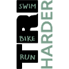 Triathlon Triathlete "tri-harder" swim-bike-run