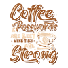 Café et mot de passe