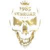 Février 1985 Skull Gold