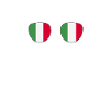 Vintage Cane Corso Dog Italy Flag