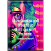 Psychedelischer Shakespeare mit Zitat