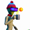 Alien avec Coupe