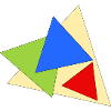 Colourful Geometric Triangle
