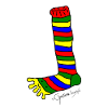 Stripetoesock © Chyropterum Innoxius