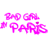 Bad girl in Paris