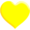 Yellow Heart Gift Idea