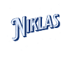Niklas' name personalized