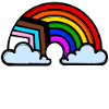 Right-wing homosexual Lgbt rainbow homosexual