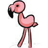 Flamingo gift idea pink