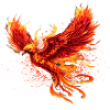 Phoenix Firebird majestic power Animal