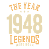 The Year 1948 75th Birthday