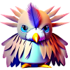Oiseau polygonal