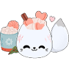 Cute arctic fox