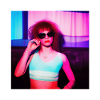 Retrowave Synthwave 80s Character Design