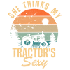 Tractor's Sexy Sunset Tee