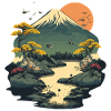 Japanese Mountain