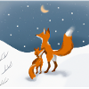 Füchse im Schnee