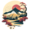 Mountain in Japan