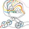 Kinderwagnrainbow