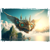 Steampunk Airplane
