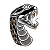 Traditional old-school snake