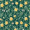 Yellow floral pattern