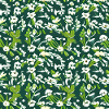 White flower pattern