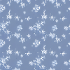Schneemuster auf blauem Hintergrund
