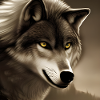 Wolf portrait
