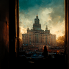 Moskau nach dem Krieg