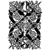 Celtic Knotted Black