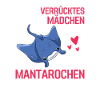 Rochen Mädchen Meerestier Geschenk Mantarochen