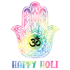Happy Holi Hinduism Hindu Buddhist Holi Festival