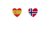 España y Noruega Bandera noruega Banderas