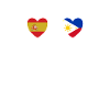 Spain and Philippines Philippine flags