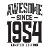 Awesome Since 1954 69th Birthday