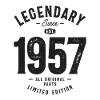 Legendary Since 1957 66th Birthday