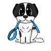 Landseer Dog Motif Dog Owner