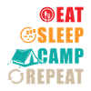 Eat Sleep Camp Repeat