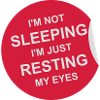 im not sleeping Quote