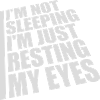 im not sleeping Quote