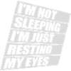 im not sleeping quote